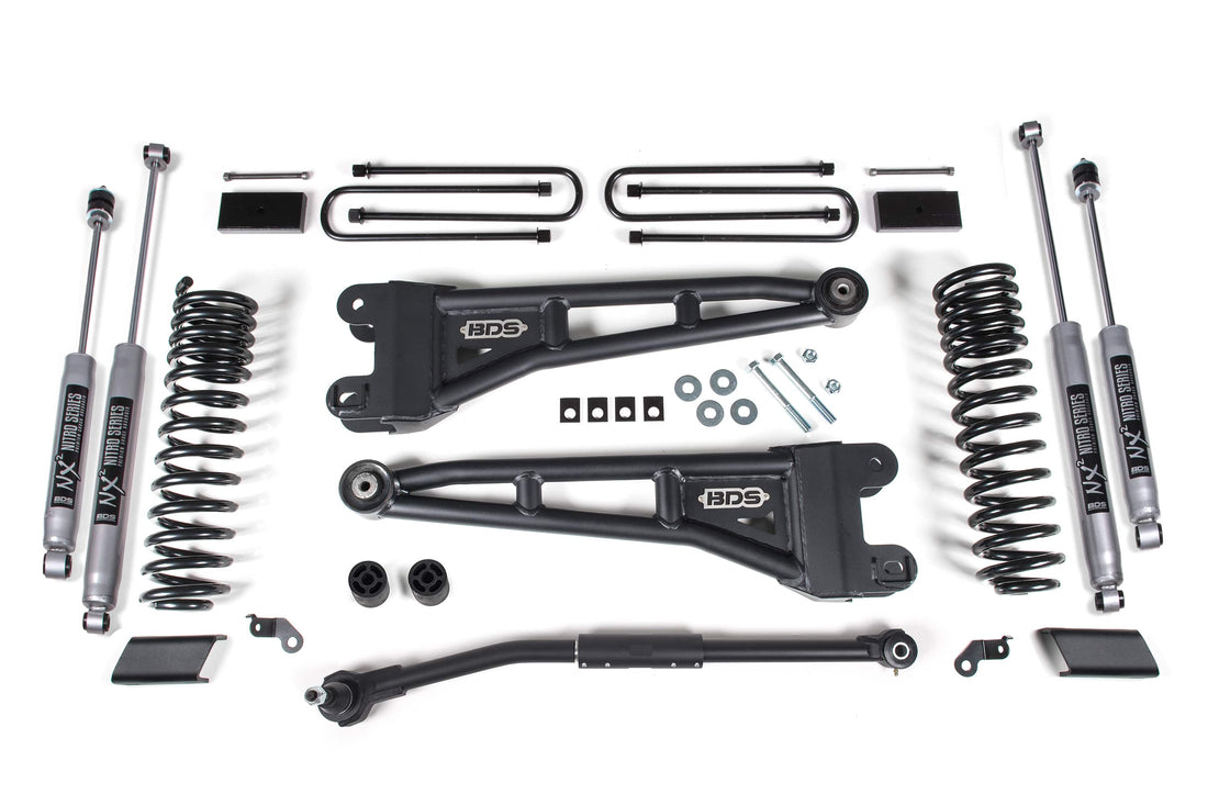 BDS Suspension NA BDS Suspension 2200FS - 3 Inch Lift Kit w/ Radius Arm Ford F250/F350 Super Duty 23-24 4WD Fox 2.0 Performance