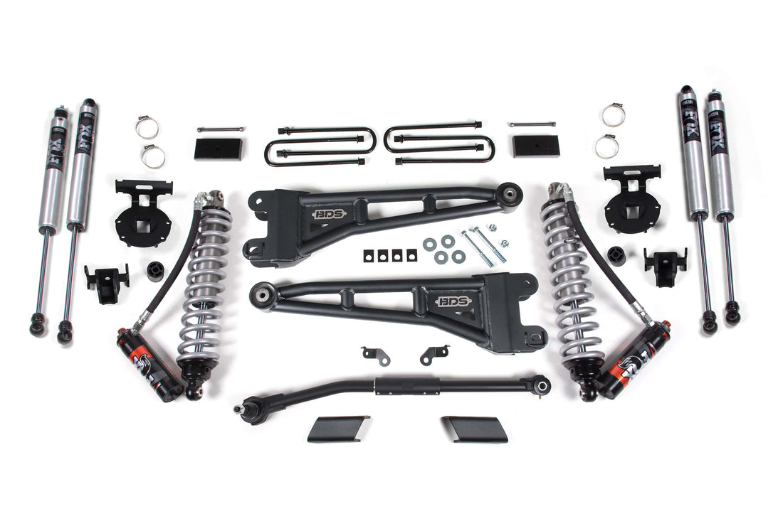 BDS Suspension NA BDS Suspension 2201FPE - 3 Inch Lift Kit w/ Radius Arm FOX 2.5 Coil-Over Conversion Performance Elite Ford F250/F350 Super Duty 23-24 4WD