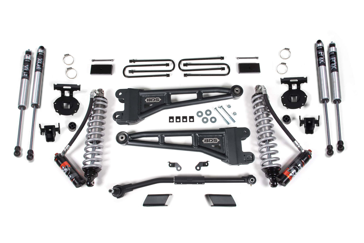 BDS Suspension NA BDS Suspension 2201FPE - 3 Inch Lift Kit w/ Radius Arm FOX 2.5 Coil-Over Conversion Performance Elite Ford F250/F350 Super Duty 23-24 4WD