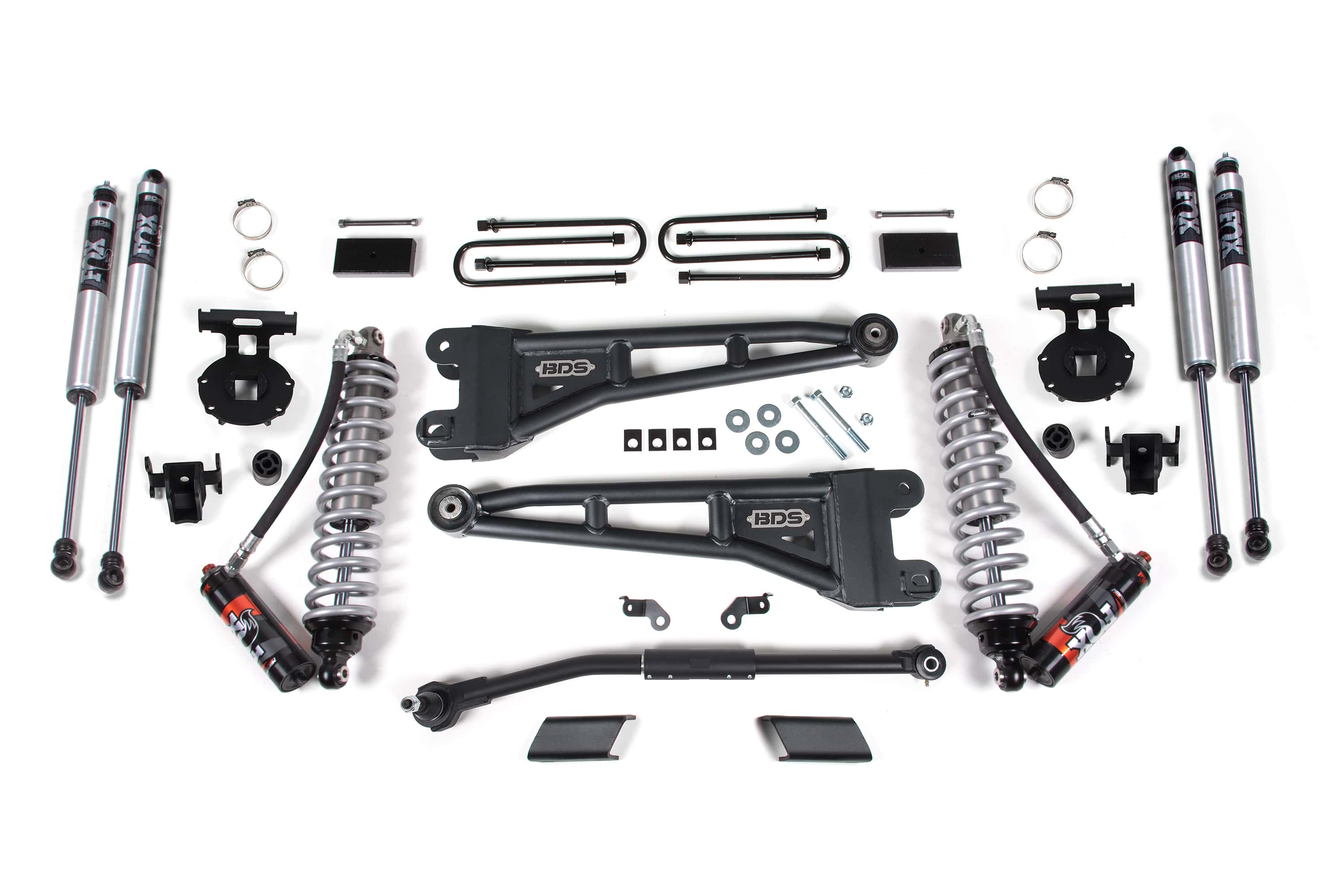 BDS Suspension NA BDS Suspension 2201FPE - 3 Inch Lift Kit w/ Radius Arm FOX 2.5 Coil-Over Conversion Performance Elite Ford F250/F350 Super Duty 23-24 4WD