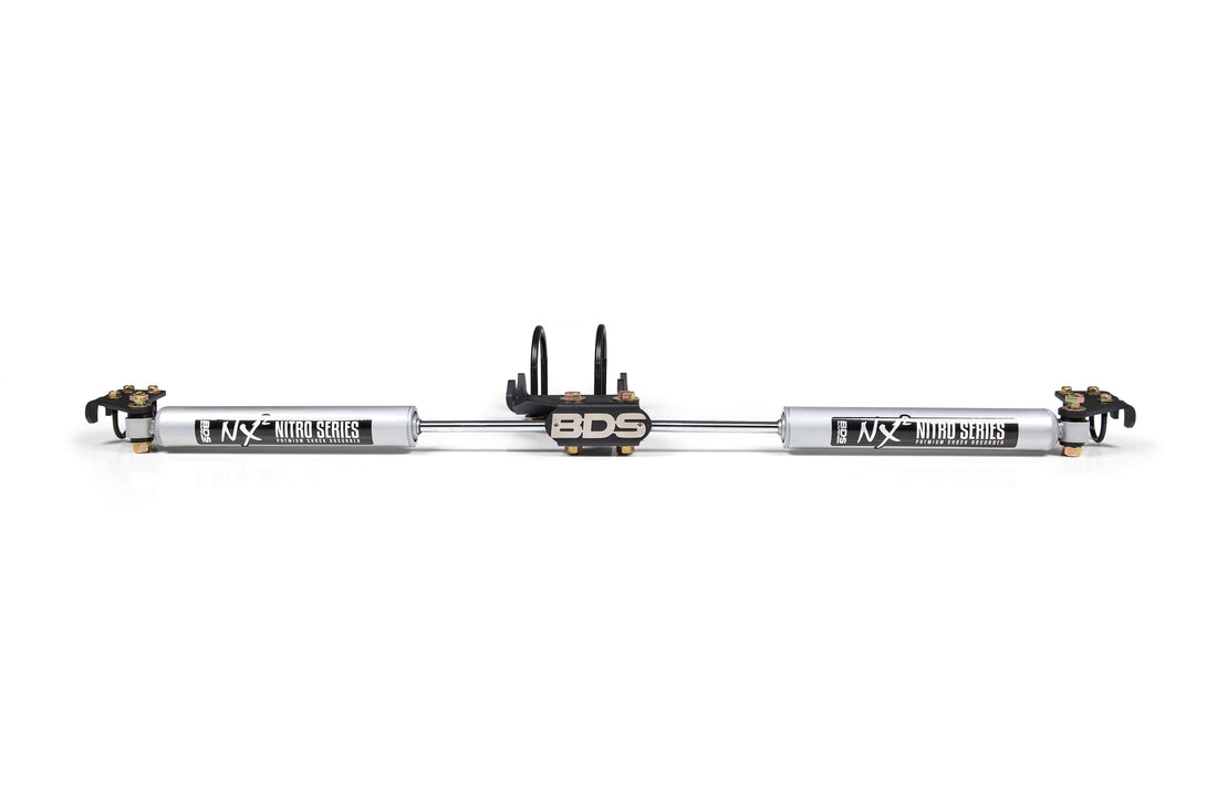 BDS Suspension NA BDS Suspension 2022DH - Dual Steering Stabilizer Kit w/ NX2 Shocks Ford F250/F350 Super Duty 05-24 4WD