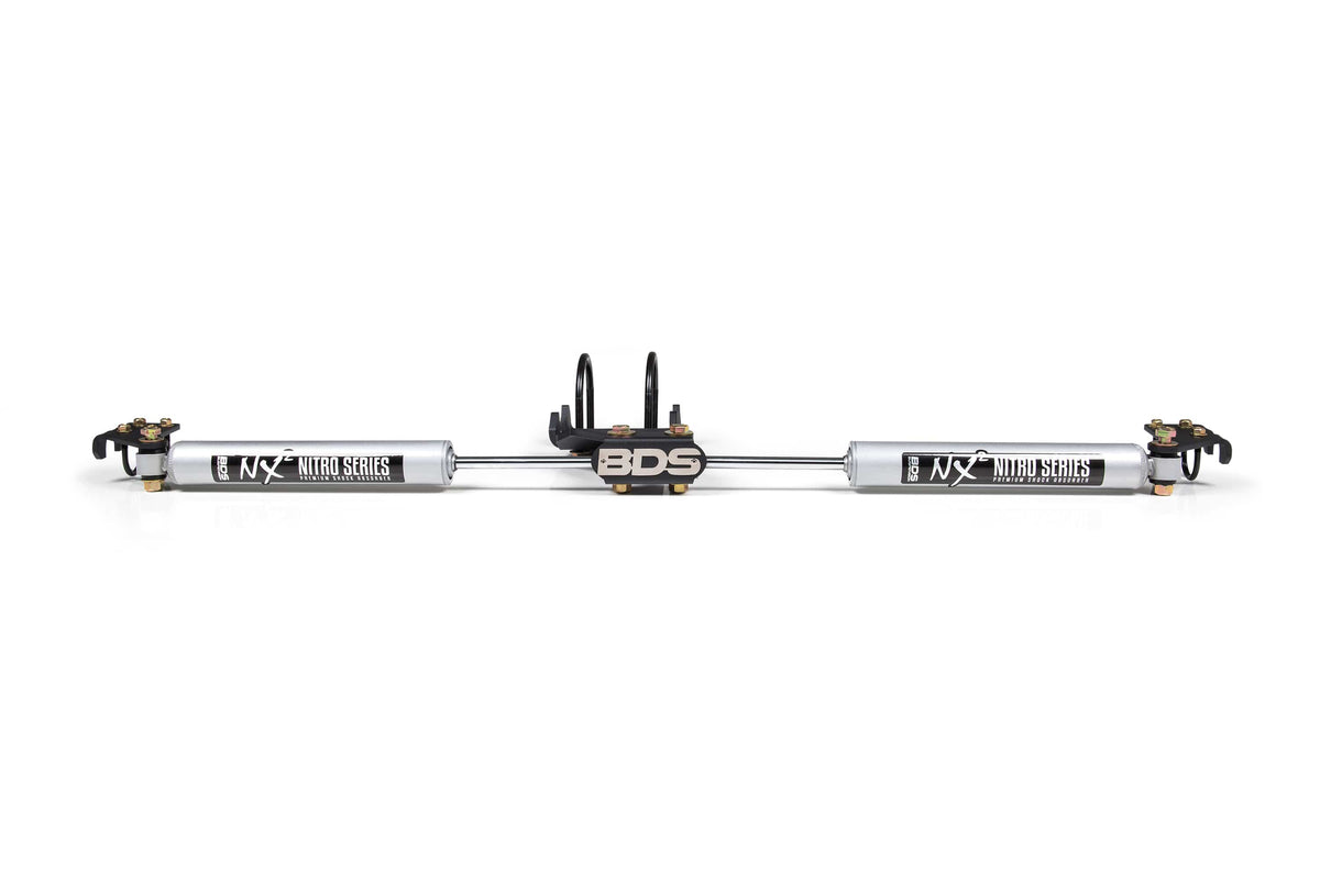 BDS Suspension NA BDS Suspension 2022DH - Dual Steering Stabilizer Kit w/ NX2 Shocks Ford F250/F350 Super Duty 05-24 4WD