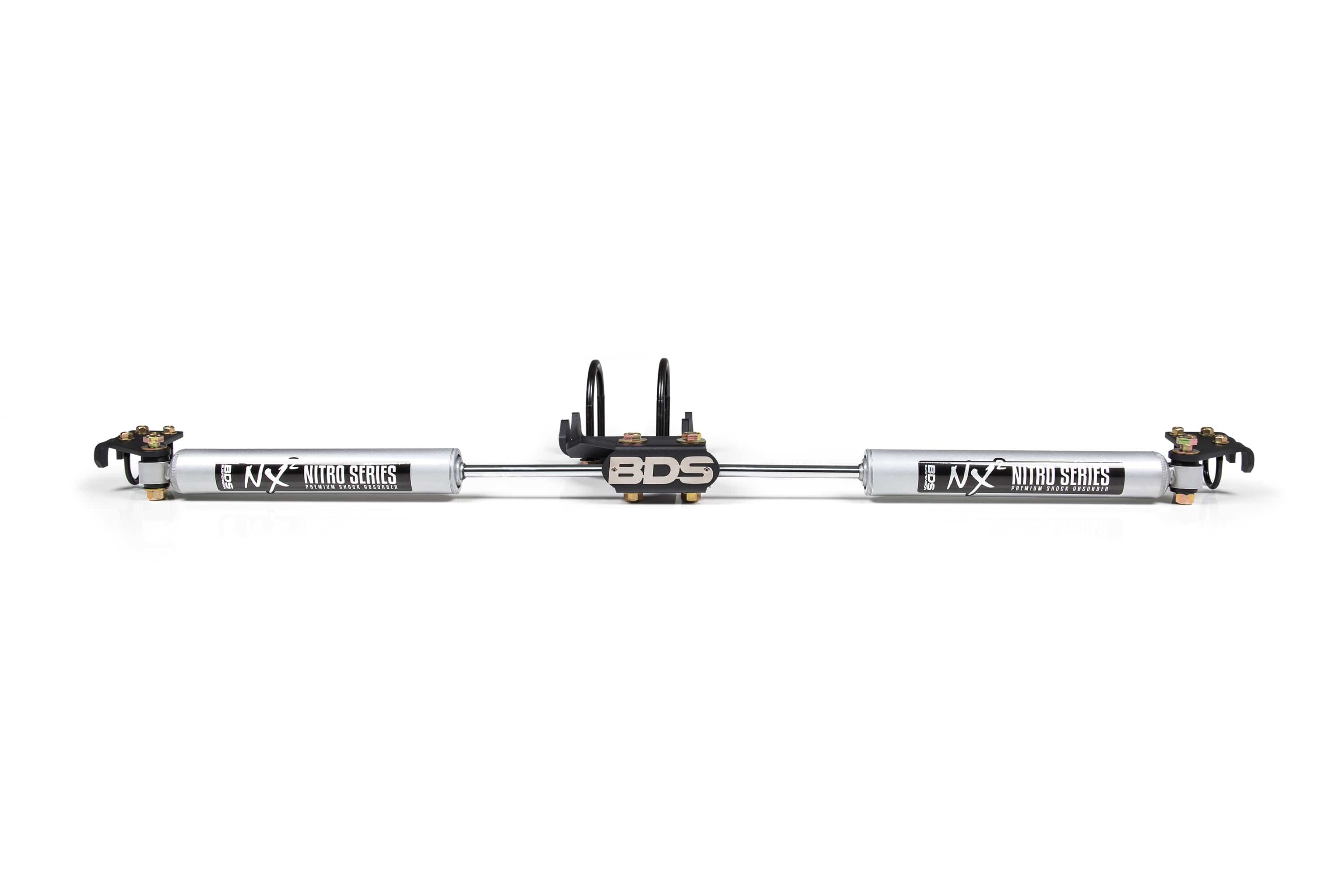 BDS Suspension NA BDS Suspension 2022DH - Dual Steering Stabilizer Kit w/ NX2 Shocks Ford F250/F350 Super Duty 05-24 4WD
