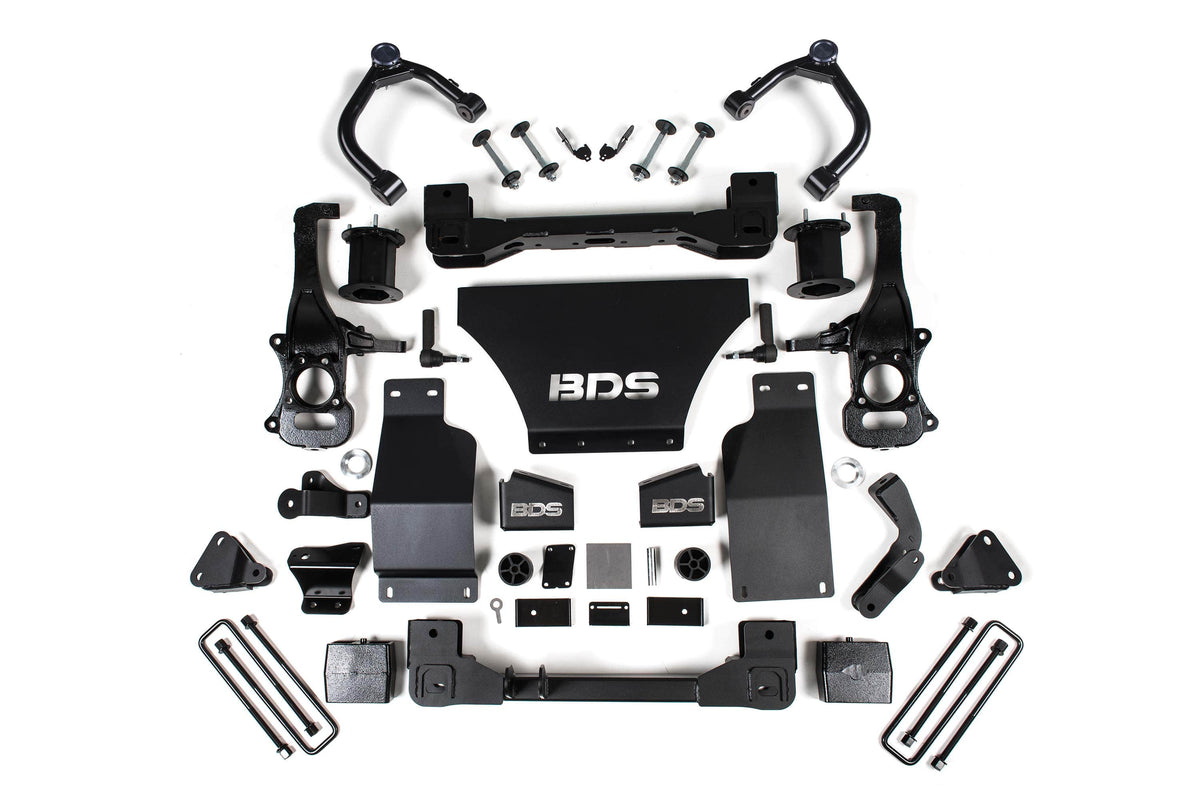 BDS Suspension NA BDS Suspension 1835H - 4 Inch Lift Kit Chevy Silverado 1500 ZR2 & GMC Sierra 1500 AT4X 22-23 NX2 Nitro