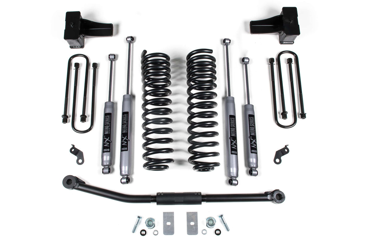 BDS Suspension NA BDS Suspension 1510H - 2.5 Inch Lift Kit Ford F250/F350 Super Duty 11-16 4WD Diesel 4 Inch Block NX2 Nitro Shocks