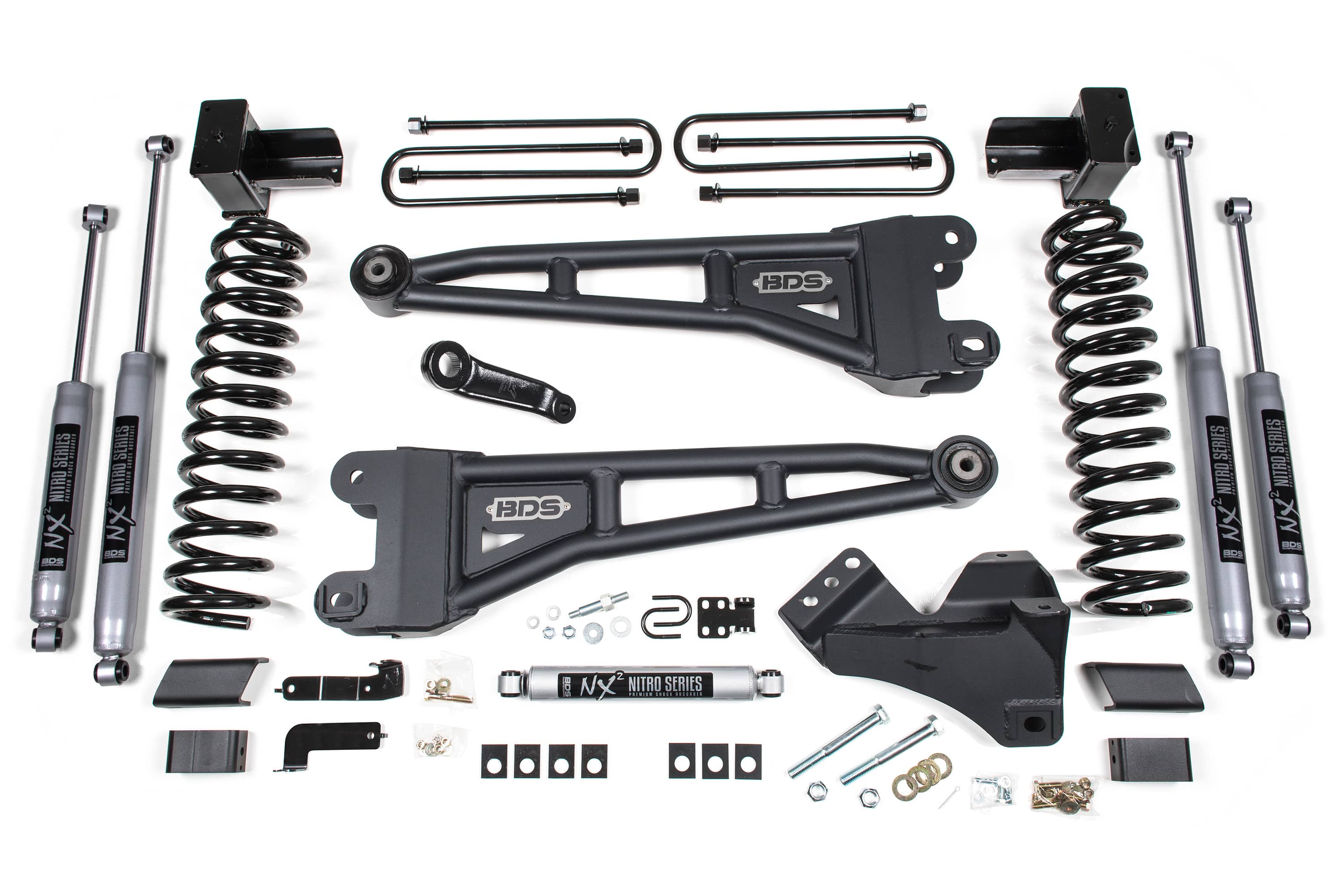 BDS Suspension NA BDS Suspension 1550FS - 5 Inch Lift Kit w/ Radius Arm Ford F250/F350 Super Duty 20-22 4WD Gas Fox 2.0 Performance Shocks