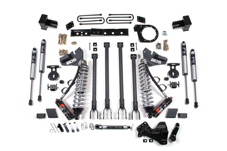 BDS Suspension NA BDS Suspension 1985FPE - 7 Inch Lift Kit w/ 4-Link FOX 2.5 Performance Elite Coil-Over Conversion Ford F250/F350 Super Duty 20-22 4WD Diesel Block Kit