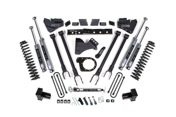 BDS Suspension NA BDS Suspension 2225FPE 6 Inch Lift Kit 4-Link Conversion 4WD 5 Inch Block Fox 2.5 Performance Elite Shocks