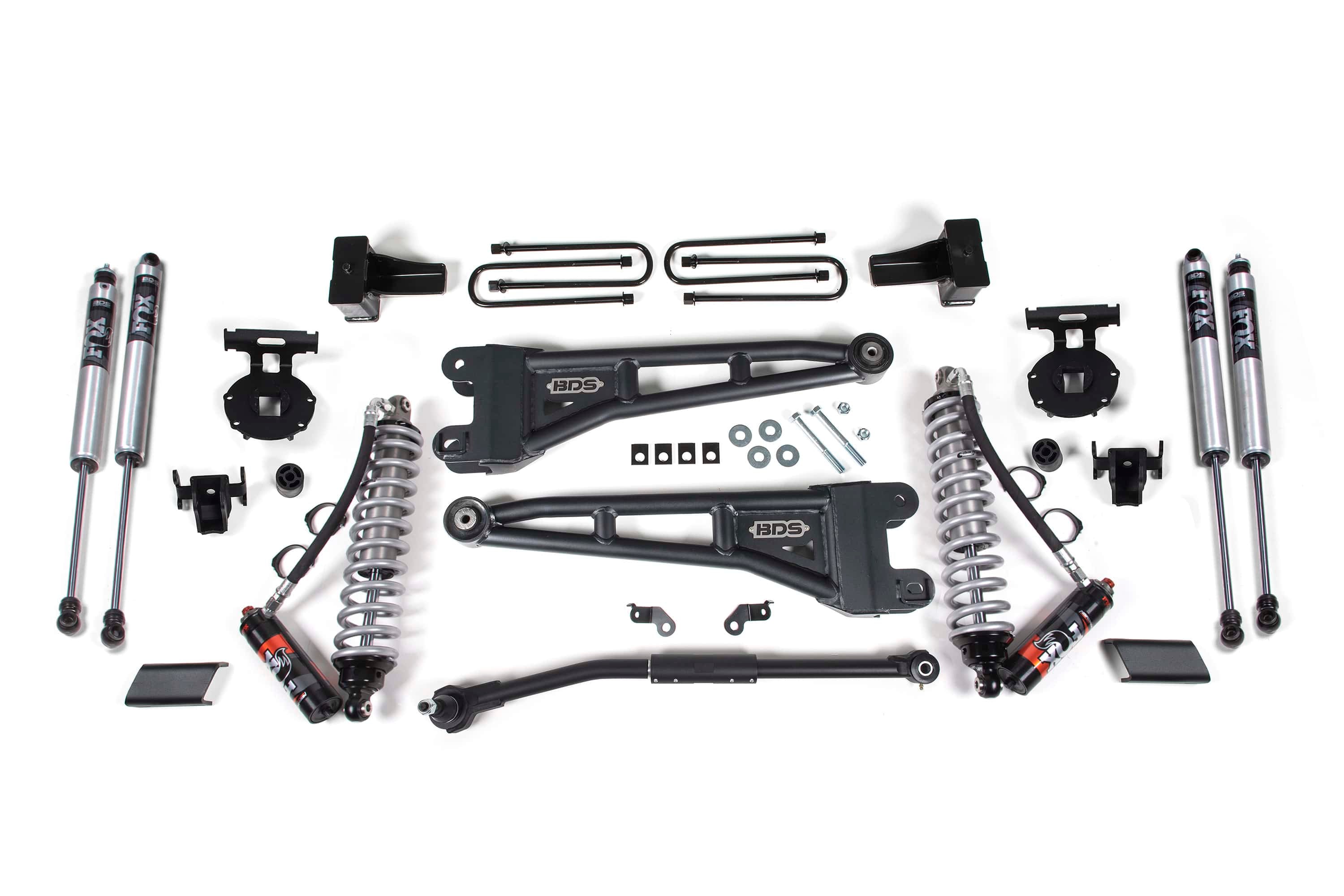 BDS Suspension NA BDS Suspension 1543FPE - 2.5 Inch Lift Kit w/ Radius Arm FOX 2.5 Performance Elite Coil-Over Conversion Ford F250/F350 Super Duty 17-19 4WD Diesel