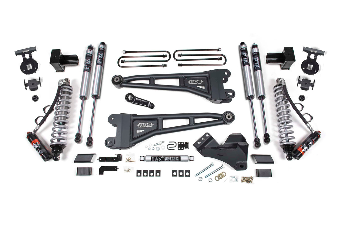 BDS Suspension NA BDS Suspension 1551FPE - 5 Inch Lift Kit w/ Radius Arm FOX 2.5 Performance Elite Coil-Over Conversion Ford F250/F350 Super Duty 20-22 4WD Diesel