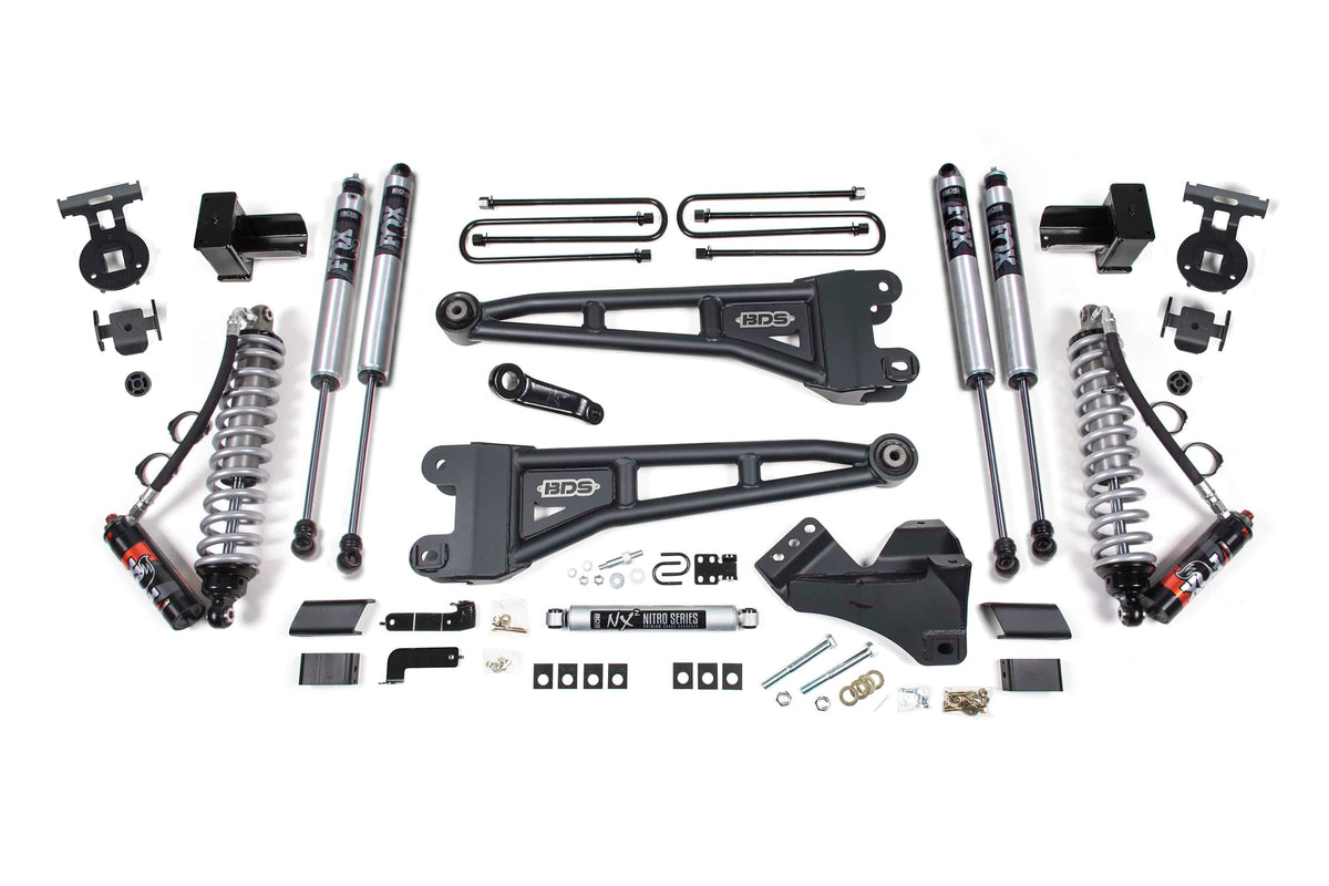 BDS Suspension NA BDS Suspension 1551FPE - 5 Inch Lift Kit w/ Radius Arm FOX 2.5 Performance Elite Coil-Over Conversion Ford F250/F350 Super Duty 20-22 4WD Diesel