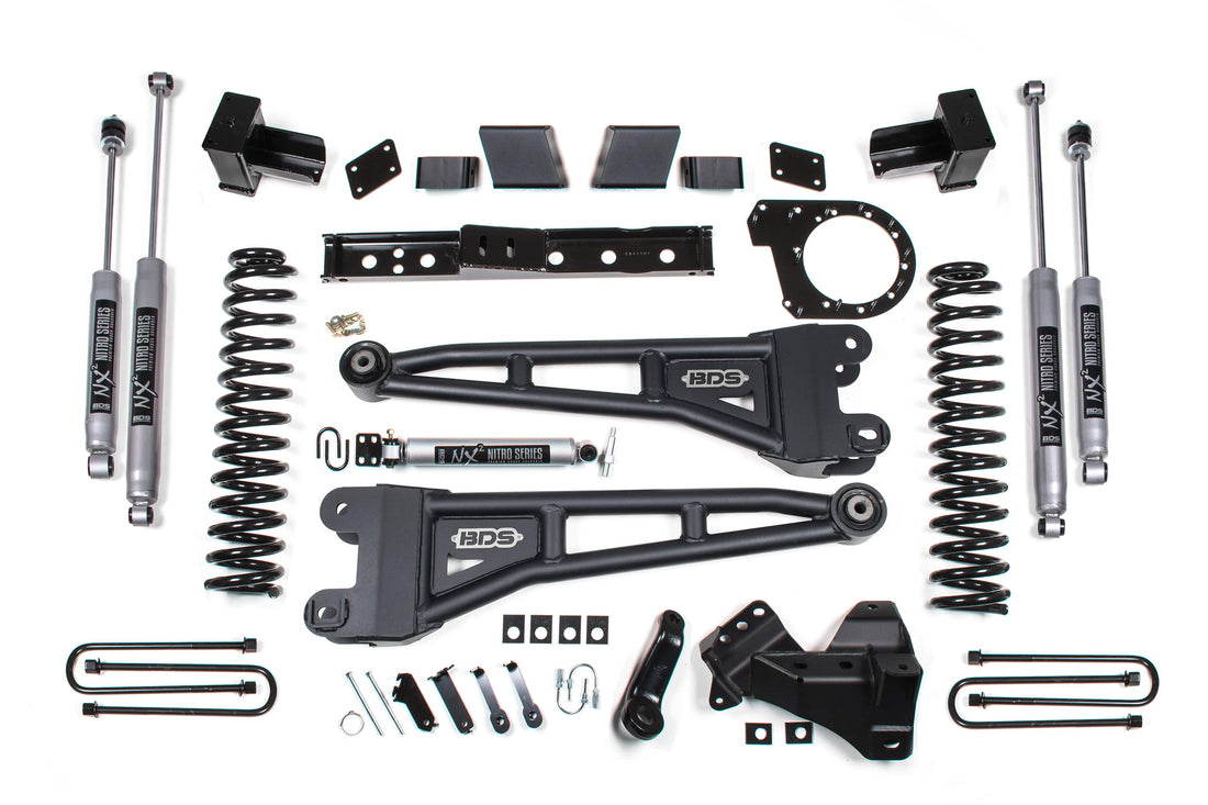 BDS Suspension NA BDS Suspension 1562FS - 7 Inch Lift Kit w/ Radius Arm Ford F250/F350 Super Duty 20-22 4WD Diesel Leaf Springs Fox 2.0 Performance Shocks