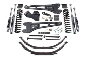 BDS Suspension NA BDS Suspension 1593FS - 6 Inch Lift Kit w/ Radius Arm Ford F250/F350 Super Duty 11-16 4WD Diesel 3 Inch Rear Blocks Fox 2.0 Performance Shocks