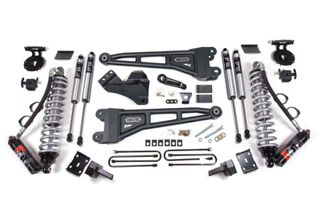 BDS Suspension NA BDS Suspension 1597FPE - 4 Inch Lift Kit w/ Radius Arm FOX 2.5 Performance Elite Coil-Over Conversion Ford F250/F350 Super Duty 11-16 4WD Diesel Leaf Springs