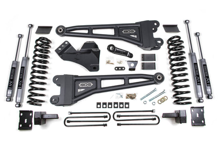 BDS Suspension NA BDS Suspension 1599H - 4 Inch Lift Kit w/ Radius Arm Ford F250/F350 Super Duty 11-16 4WD Gas Leaf Springs NX2 Nitro Shocks
