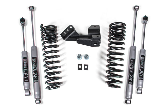 BDS Suspension 1910FS 1-2 Inch Leveling Kit Performance Spring 1 Inch Lift 2 Inch Lift Fox 2.0 Performance Shocks
