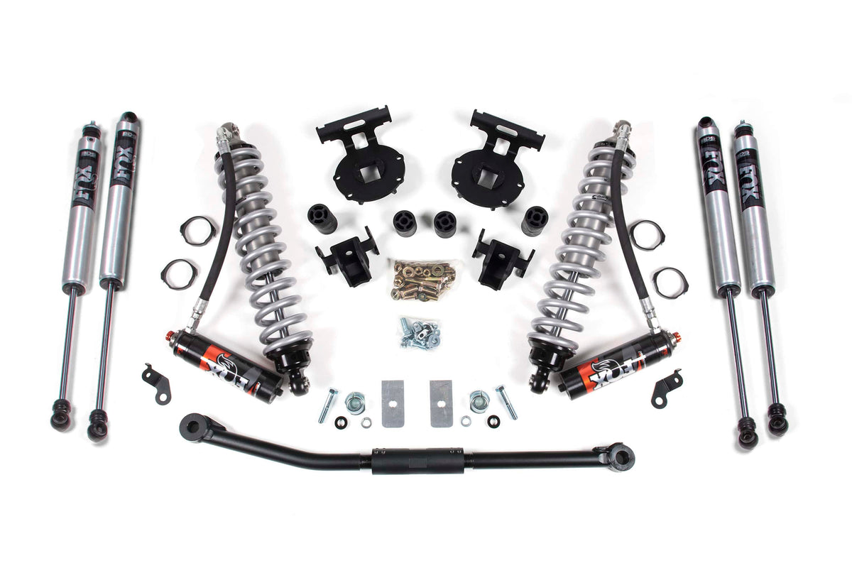 BDS Suspension NA BDS Suspension 1510FPE - 2.5 Inch Lift Kit FOX 2.5 Performance Elite Coil-Over Conversion Ford F250/F350 Super Duty 11-16 4WD Diesel 4 Inch Block Kit Fox 2.5 Performance Elite Shocks