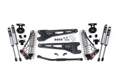 BDS Suspension NA BDS Suspension 1509FPE - 2.5 Inch Lift Kit w/ Radius Arm Coil-Over Conversion Ford F250/F350 Super Duty 11-16 4WD Diesel 4 Inch Block Kit  FOX 2.5 Performance Elite