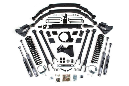 BDS Suspension NA BDS Suspension 1959H - 9 Inch Lift Kit w/ 4-Link Ford F250/F350 Super Duty 20-22 4WD Diesel With NX2 Nitro Shocks