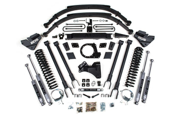 BDS Suspension NA BDS Suspension 1960FS - 9 Inch Lift Kit w/ 4-Link Ford F250/F350 Super Duty 20-22 4WD Gas With Fox 2.0 Performance Shocks