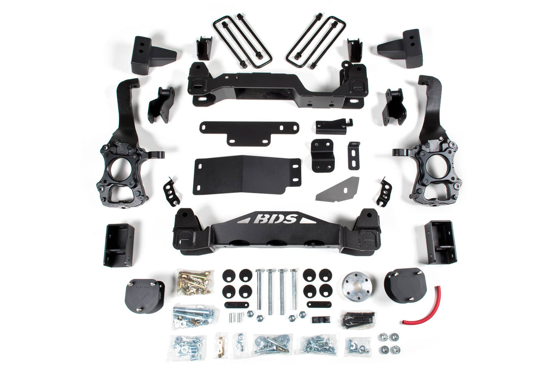 BDS Suspension NA BDS Suspension 1542H - 4 Inch Lift Kit Ford F150 Raptor 17-18 4WD 5 Inch Block Kit