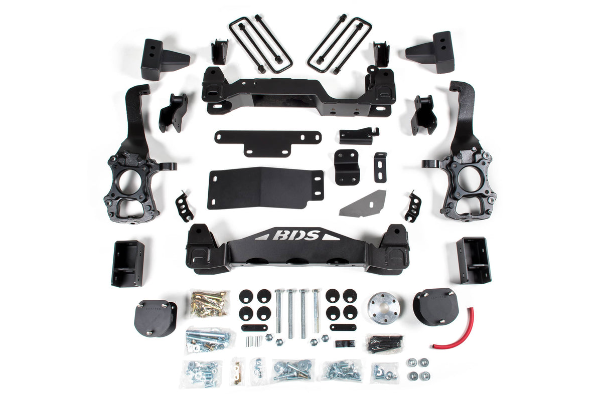 BDS Suspension NA BDS Suspension 1542H - 4 Inch Lift Kit Ford F150 Raptor 17-18 4WD 5 Inch Block Kit