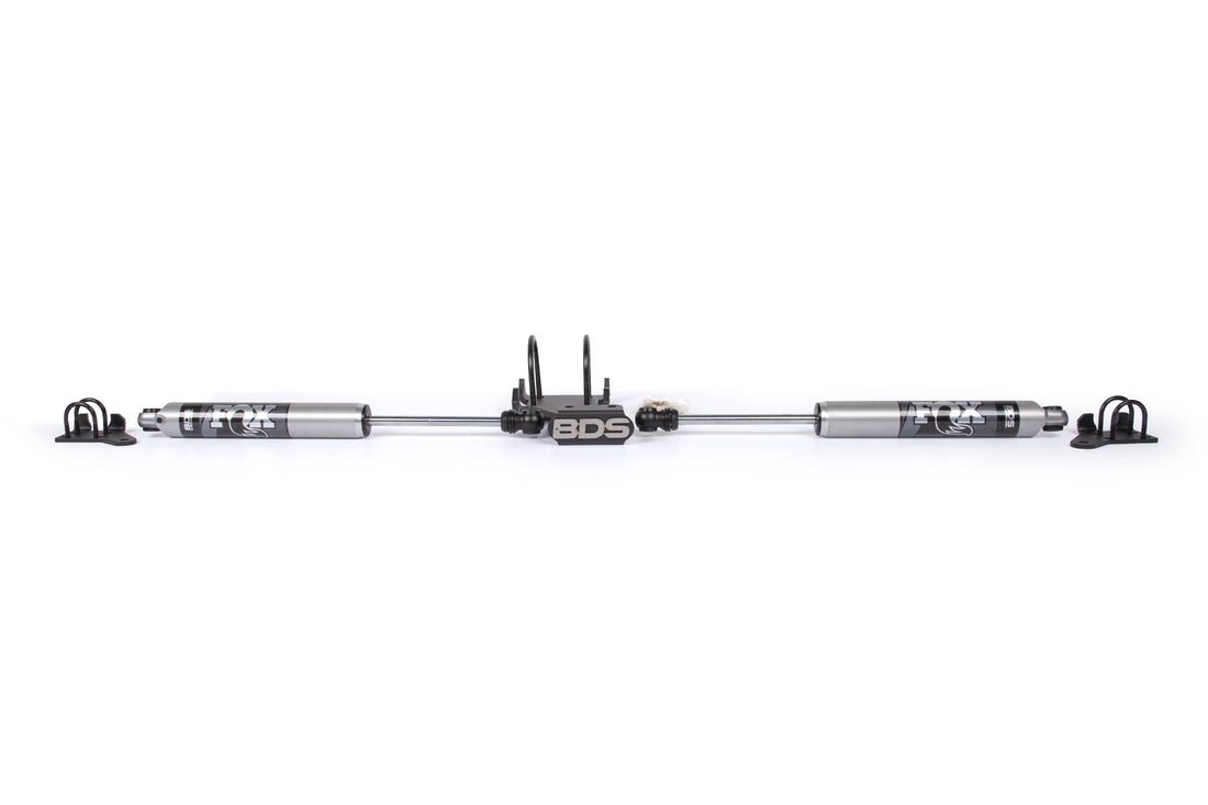 BDS Suspension NA BDS Suspension 2022DF - Dual Steering Stabilizer Kit w/ FOX 2.0 Performance Shocks Ford F250/F350 Super Duty 05-24 4WD