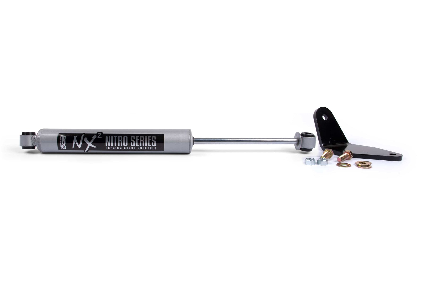 BDS Suspension NA BDS Suspension 2023SH - Single Steering Stabilizer Kit w/ NX2 Shock Ford F250/F350 Super Duty 11-16 4WD