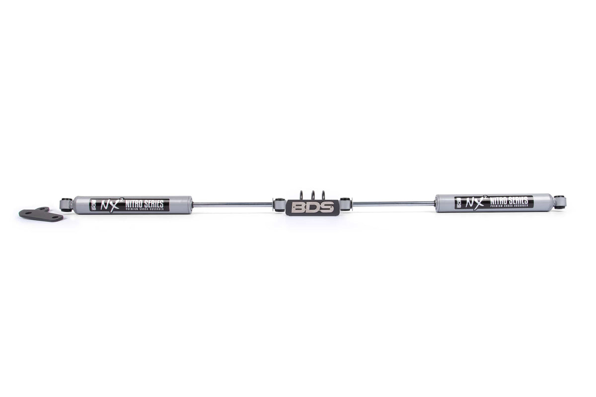 BDS Suspension NA BDS Suspension 2025DH - Dual Steering Stabilizer Kit w/ NX2 Shocks Ford F250/F350 Super Duty 99-04 4WD