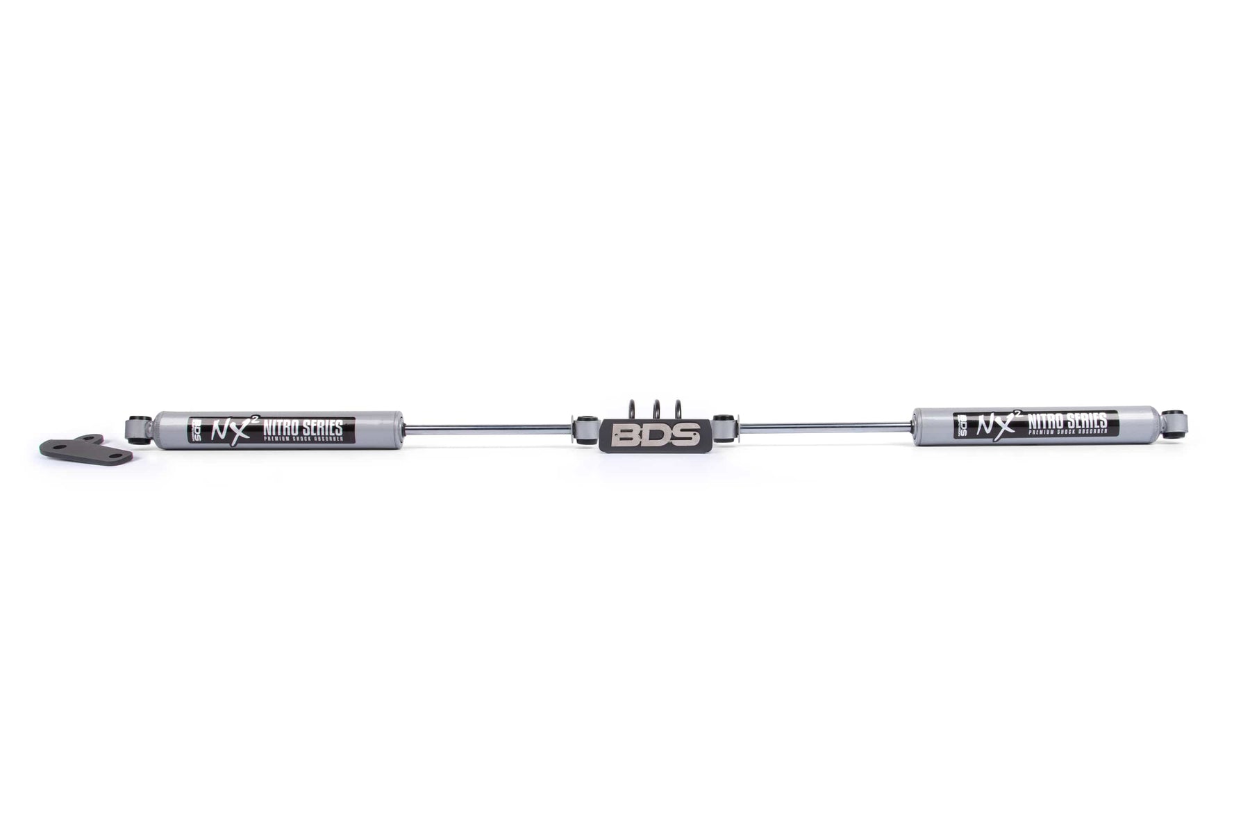 BDS Suspension NA BDS Suspension 2025DH - Dual Steering Stabilizer Kit w/ NX2 Shocks Ford F250/F350 Super Duty 99-04 4WD