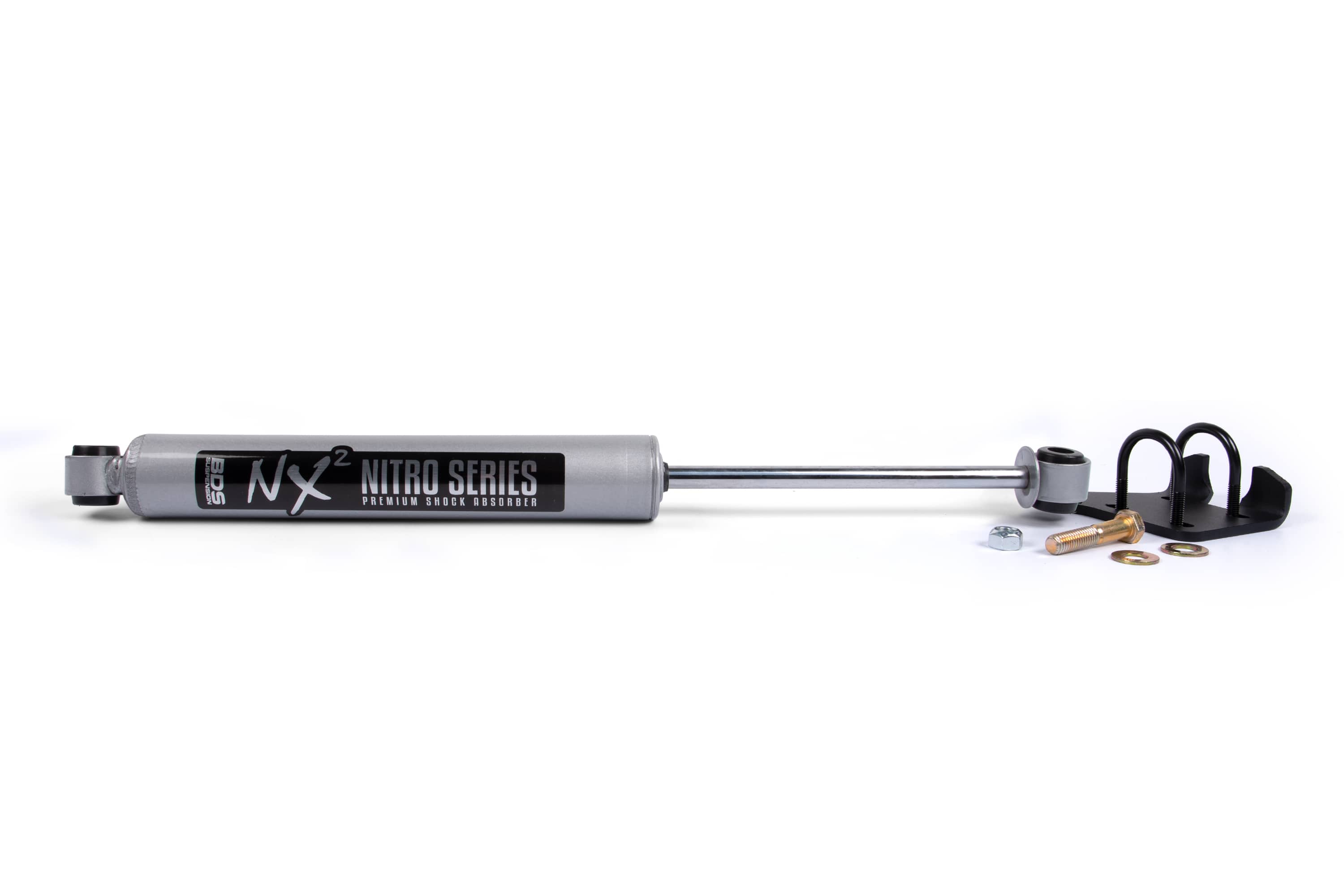 BDS Suspension NA BDS Suspension 2025SH - Single Steering Stabilizer Kit w/ NX2 Shock Ford F250/F350 Super Duty 99-04 4WD