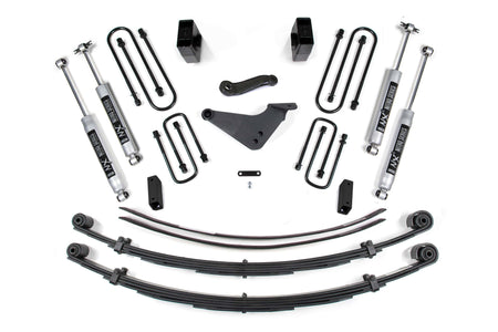BDS Suspension NA BDS Suspension 302FS - 6 Inch Lift Kit Ford Excursion 00-05 4WD Block Kit and Add A Leaf Fox 2.0 Performance