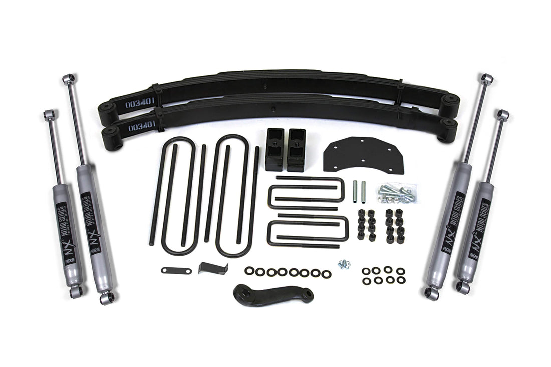 BDS Suspension NA BDS Suspension 308H - 4 Inch Lift Kit Ford F350 Monobeam 80-96 4WD NX2 Nitro Shocks