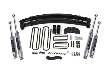 BDS Suspension NA BDS Suspension 308FS - 4 Inch Lift Kit Ford F350 Monobeam 80-96 4WD Fox 2.0 Performance Shocks