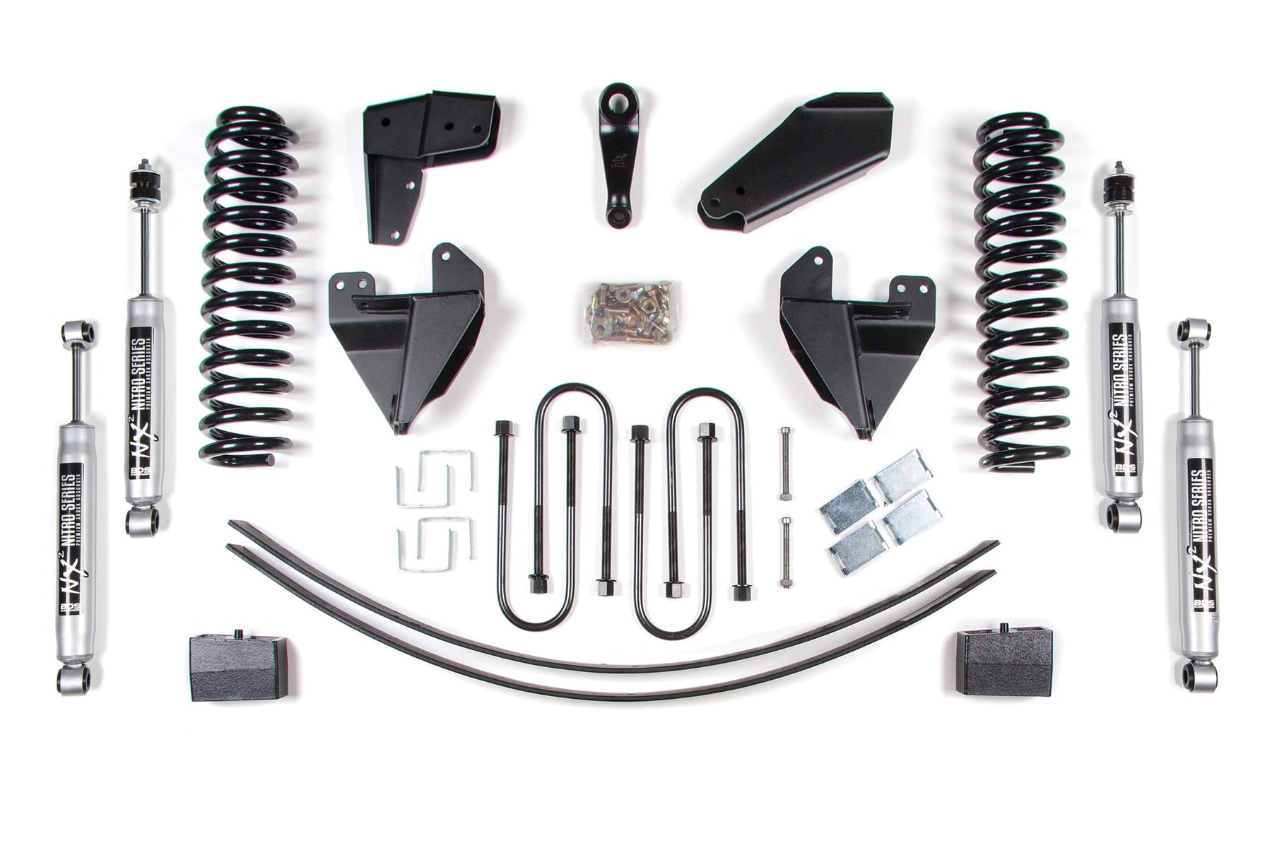 BDS Suspension NA BDS Suspension 382H - 6 Inch Lift Kit Ford F100/F150 80-96 2WD Extended Cab NX2 Nitro