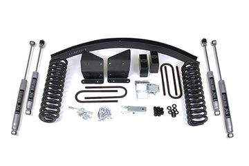 BDS Suspension NA BDS Suspension 377H - 6 Inch Lift Kit Ford F100/F150 77-79 4WD Block Kit and Add A Leaf NX2 Nitro