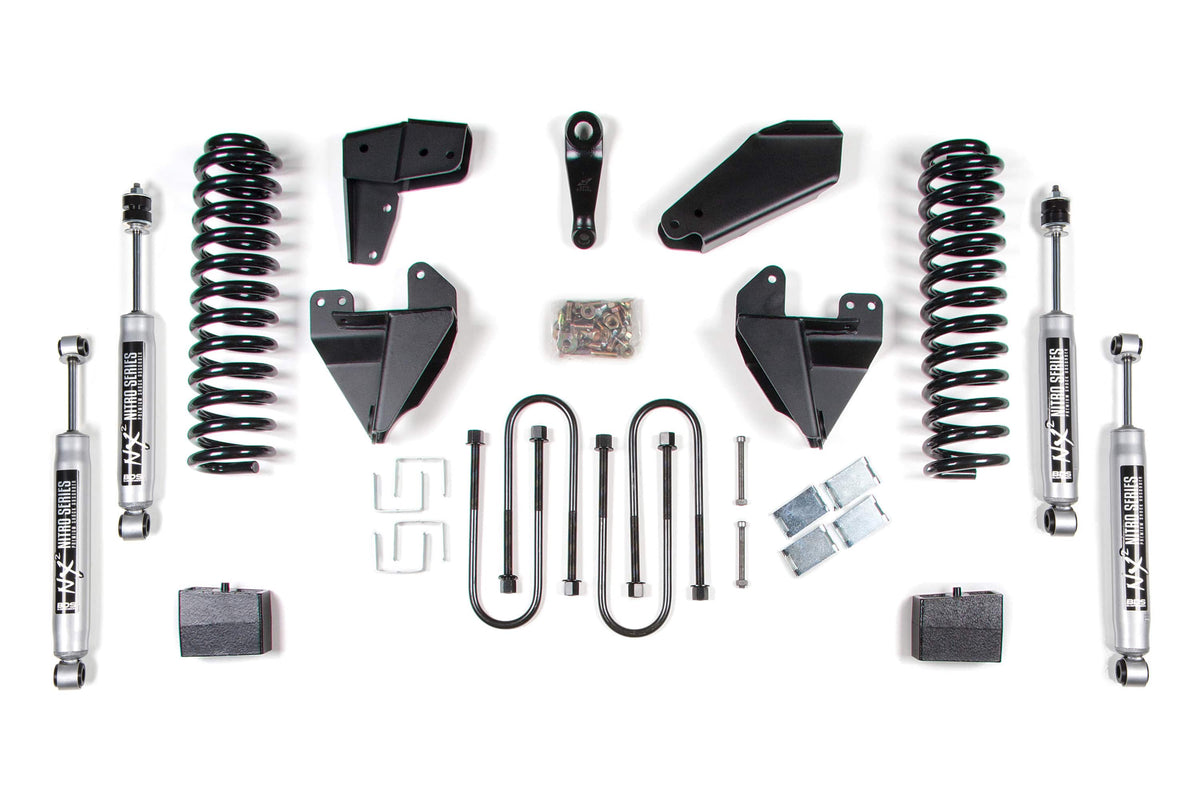 BDS Suspension NA BDS Suspension 507H - 6 Inch Lift Kit Ford F100/F150 80-96 4WD 4 Inch Block Kit NX2 Nitro
