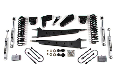 BDS Suspension NA BDS Suspension 508H - 6 Inch Lift Kit w/ Radius Arm Ford F100/F150 80-96 4WD 4 Inch Block NX2 Nitro