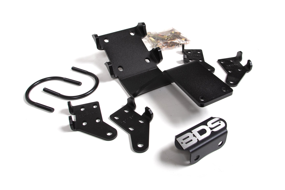 BDS Suspension BDS55384 2017-2024 Ford F-450 Super Duty Steering Stabilizer Hardware Kit