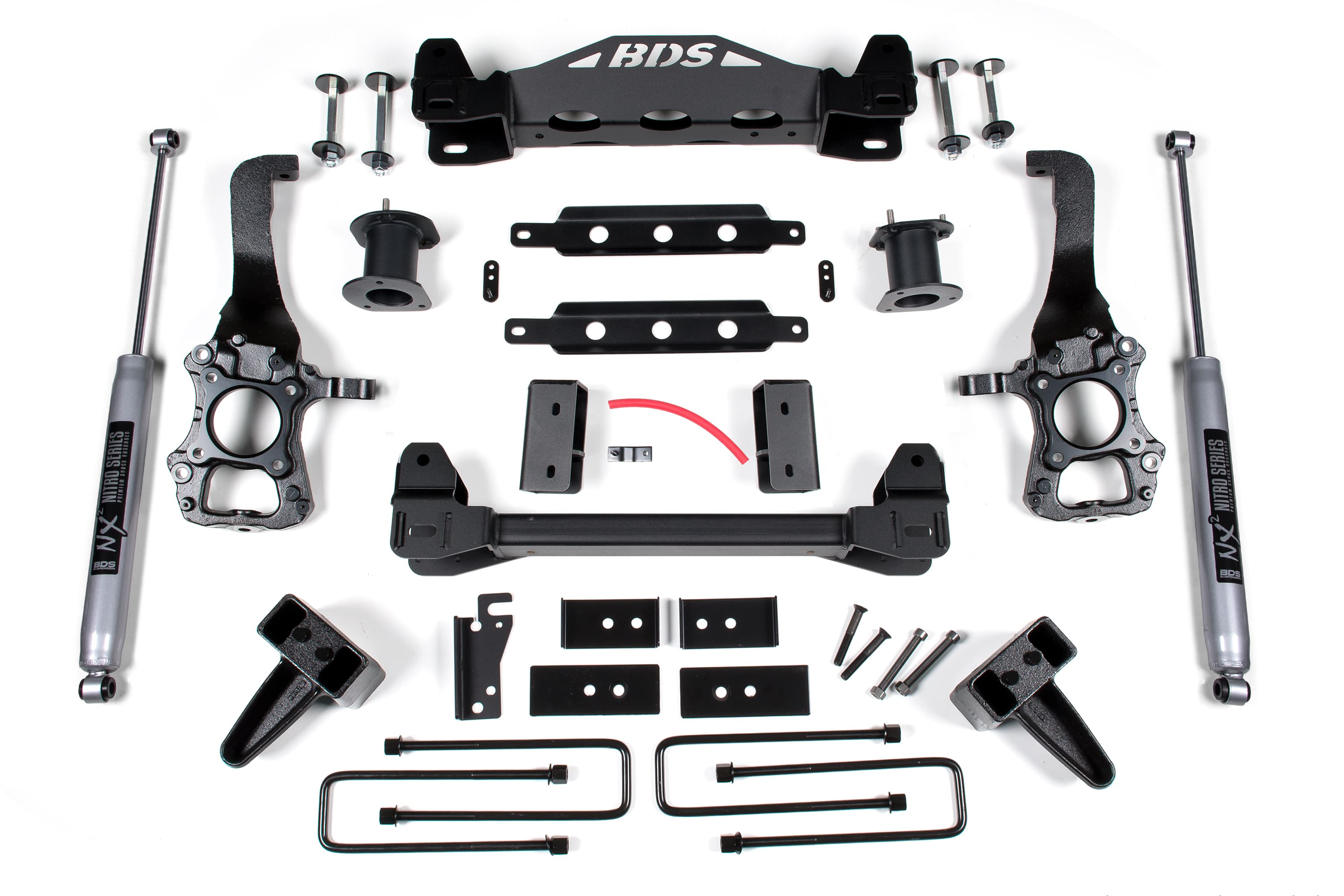 BDS Suspension NA BDS Suspension 1918H - 6 Inch Lift Kit Ford F150 15-20 2WD 4 Inch Block Kit NX2 Nitro Shocks