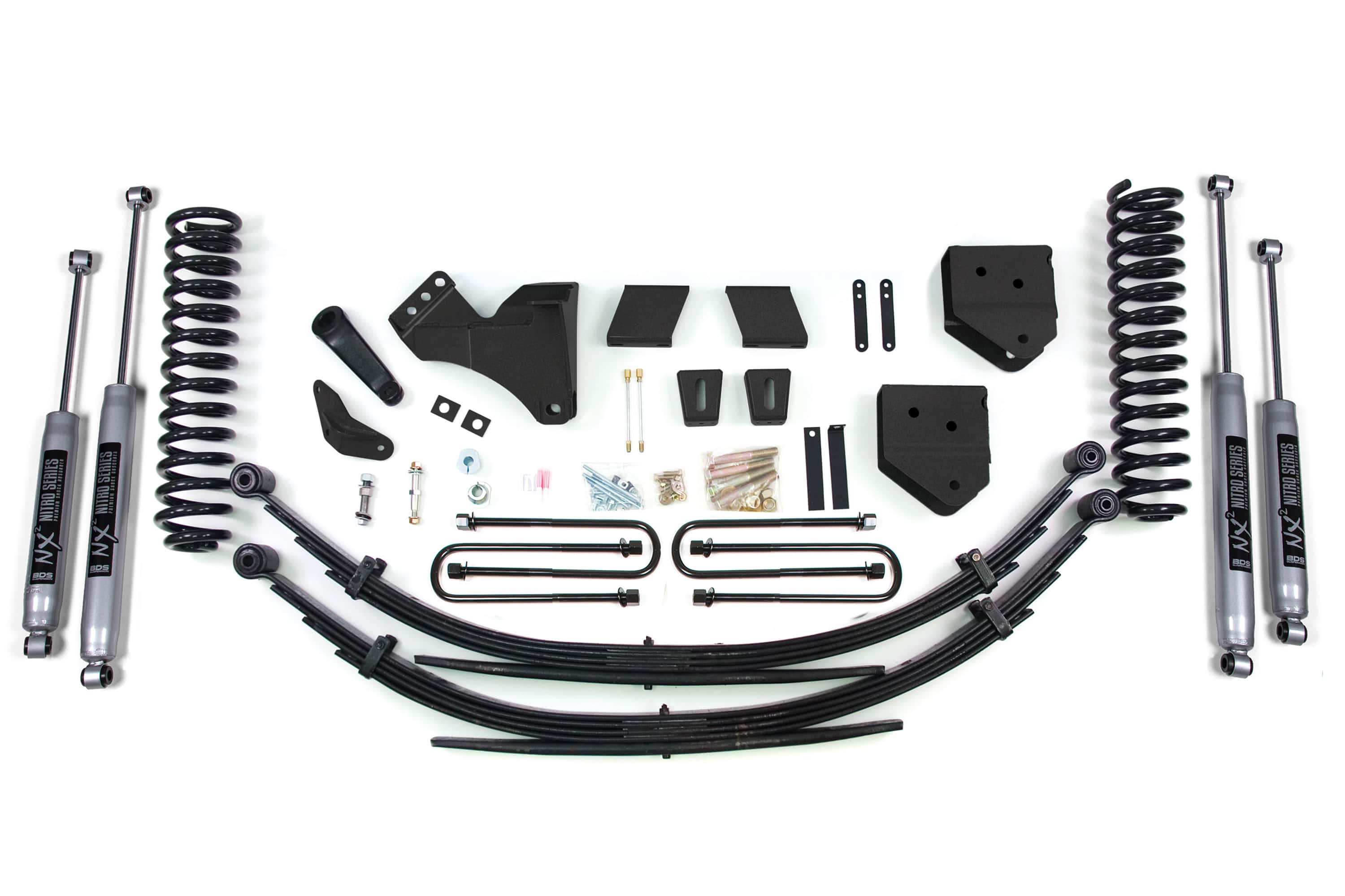 BDS Suspension NA BDS Suspension 594FS - 6 Inch Lift Kit Ford F250/F350 Super Duty 11-16 4WD Diesel Factory 2 Inch Rear Blocks Fox 2.0 Performance