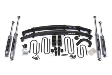 BDS Suspension NA BDS Suspension 137H - 4 Inch Lift Kit Chevy/GMC 1/2 Ton Truck/SUV 88-91 4WD 4 Inch Block Kit W/NX2 Nitro Shocks
