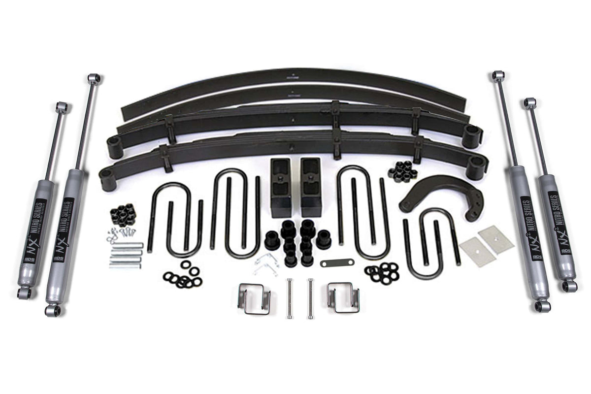 BDS Suspension NA BDS Suspension 143FS - 6 Inch Lift Kit Chevy/GMC 1/2 Ton Blazer/Suburban 88-91 4WD Leaf Springs Fox 2.0 Performance Shocks
