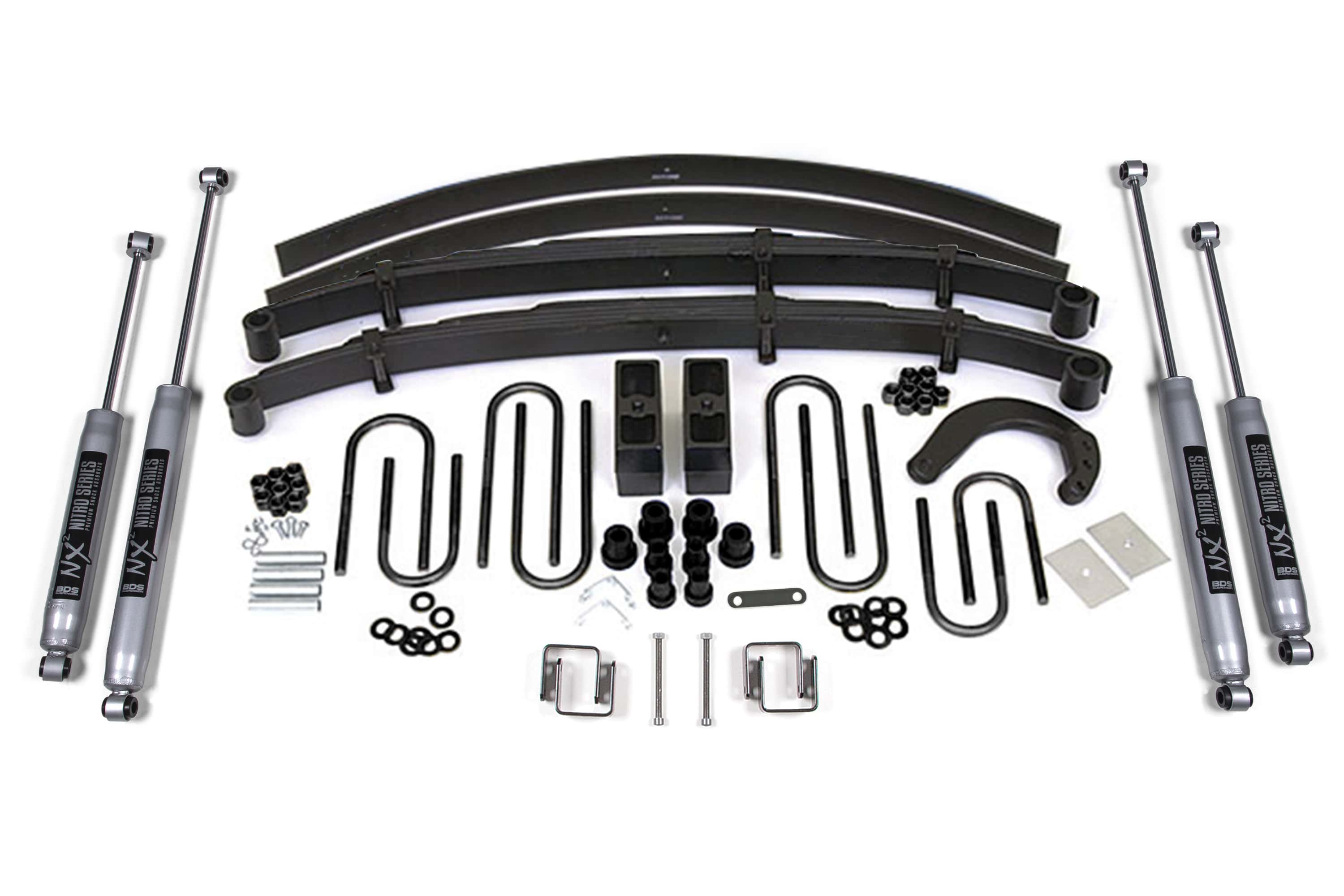 BDS Suspension NA BDS Suspension 131FS - 6 Inch Lift Kit Chevy/GMC 1/2 Ton Truck/SUV 77-87 4WD Leaf Springs Fox 2.0 Performance Shocks