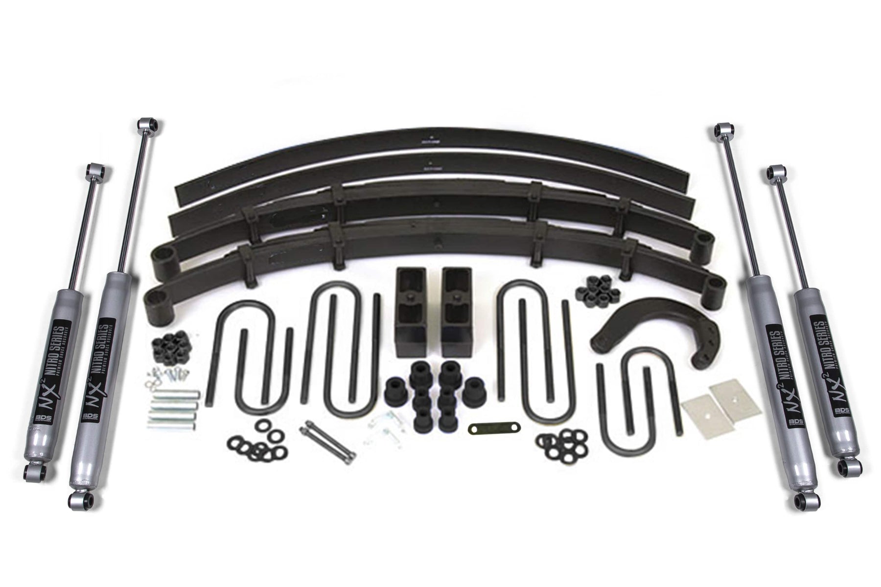 BDS Suspension NA BDS Suspension 116H - 6 Inch Lift Kit Chevy/GMC 3/4 Ton Truck/Suburban 73-76 4WD NX2 Nitro Shocks