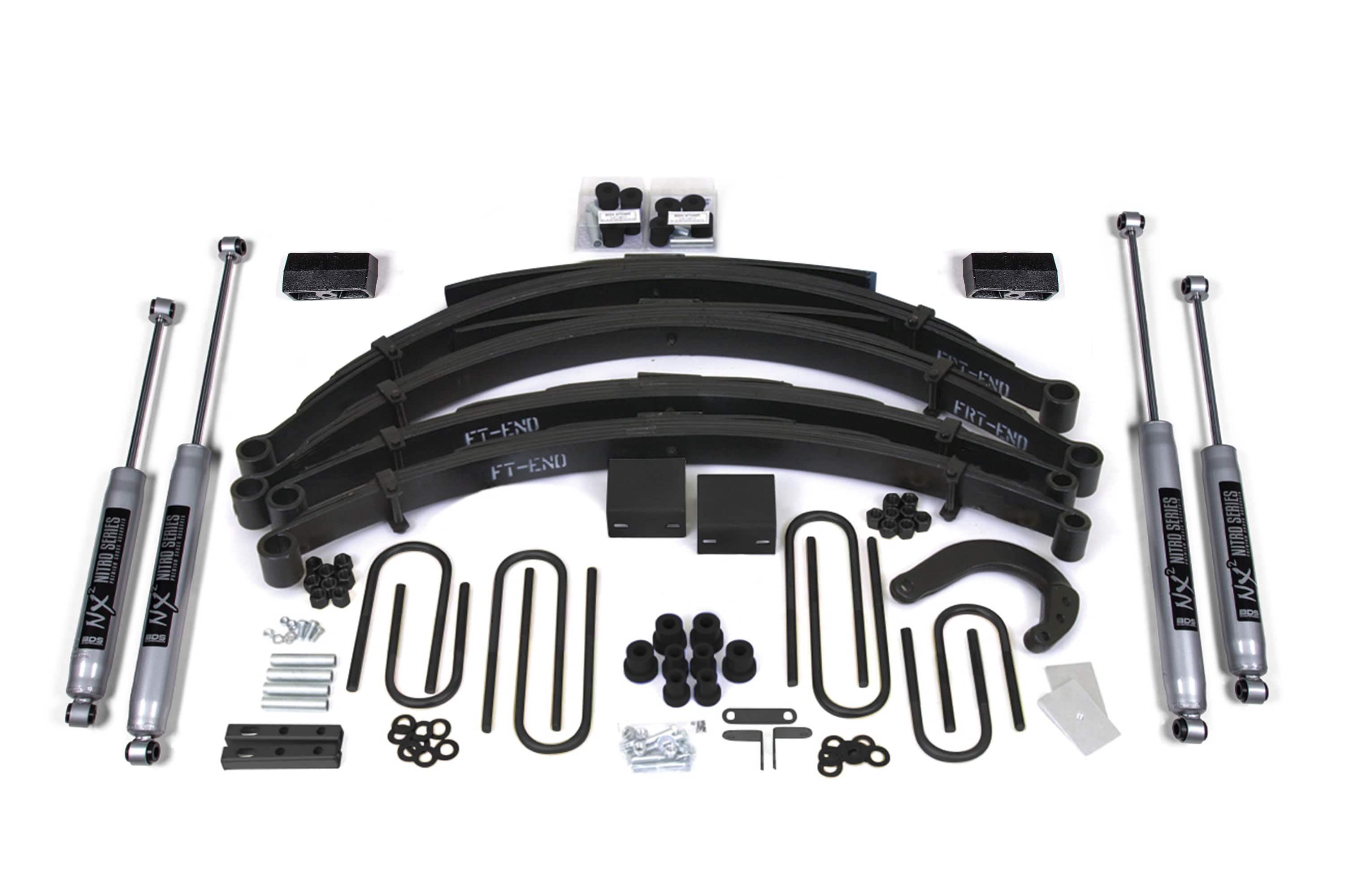 BDS Suspension NA BDS Suspension 134H - 8 Inch Lift Kit Chevy/GMC 3/4 Ton Truck/Suburban 77-87 4WD NX2 Nitro Shocks