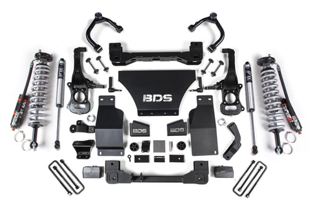 BDS Suspension NA BDS Suspension 787FPE - 2.5 Inch Lift Kit FOX 2.5 Performance Elite Coil-Over Chevy Trail Boss or GMC AT4 1500 19-24 4WD Gas Fox 2.5 Performance Elite Shocks