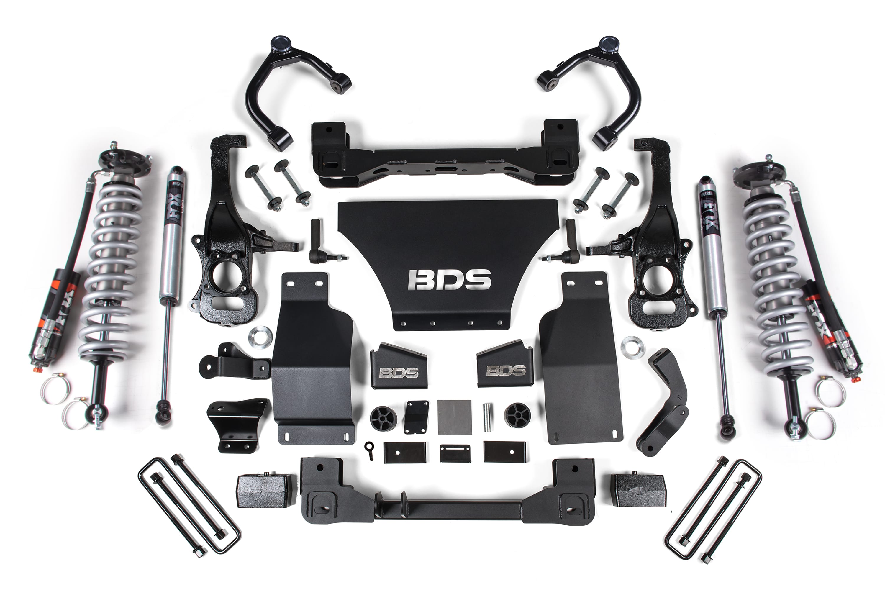 BDS Suspension NA BDS Suspension 1800FPE - 4 Inch Lift Kit FOX 2.5 Performance Elite Coil-Over Silverado/Sierra 1500 19-24 4WD Gas Fox 2.0 Performance Shocks