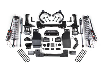 BDS Suspension NA BDS Suspension 783FPE - 4 Inch Lift Kit Coil-Over Silverado/Sierra 1500 19-24 4WD Diesel FOX 2.5 Performance Elite