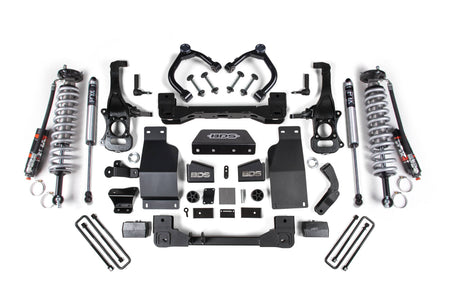 BDS Suspension NA BDS Suspension 783FPE - 4 Inch Lift Kit Coil-Over Silverado/Sierra 1500 19-24 4WD Diesel FOX 2.5 Performance Elite